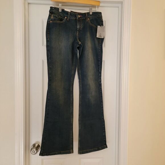 Volcom Fillmore Bootcut Jeans size 9 NWT - Picture 1 of 5